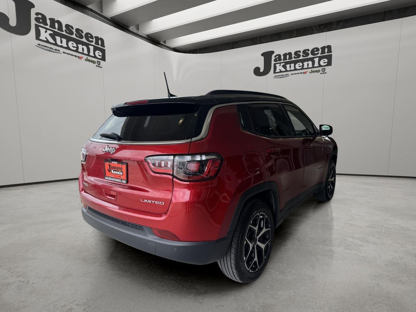 2025 Jeep Compass — rear three-quarter view