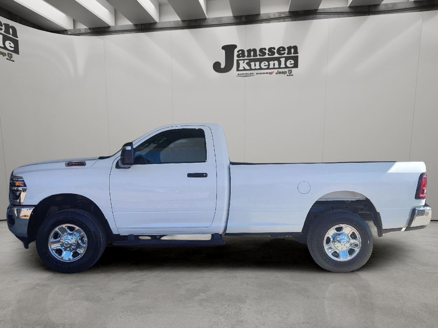 2025 RAM 2500 Tradesman Regular Cab 4x4 8' Box in Bright White Clearcoat — front three-quarter view
