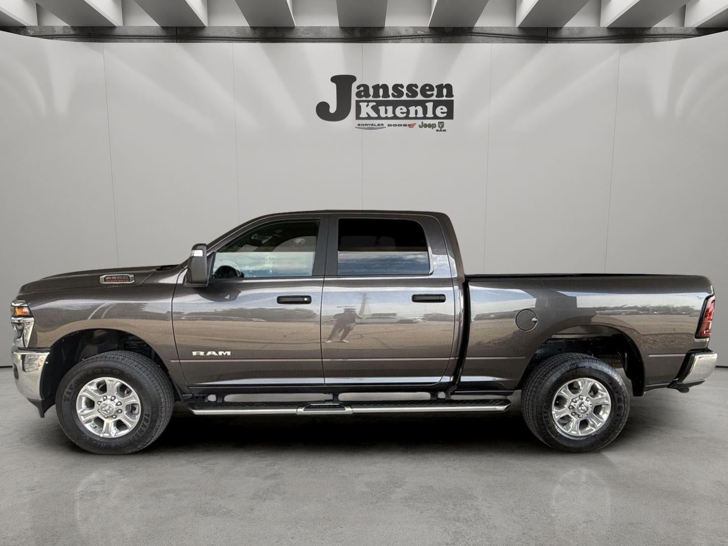 2026 RAM 2500 Big Horn Crew Cab 4x4 6'4' Box in Granite Crystal Metallic Clearcoat — front three-quarter view